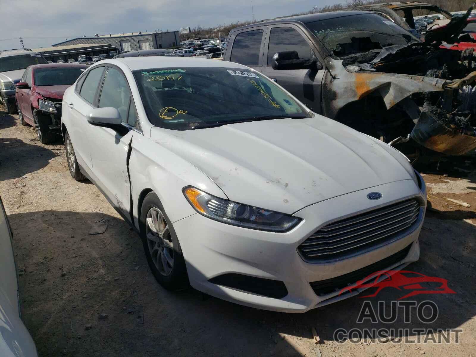 FORD FUSION 2016 - 3FA6P0G7XGR235157