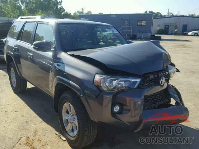 TOYOTA 4RUNNER 2017 - JTEZU5JR4H5155263