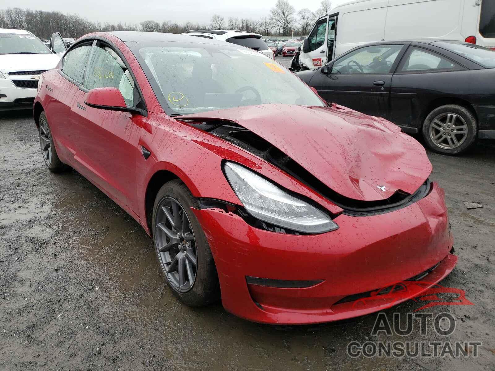TESLA MODEL 3 2021 - 5YJ3E1EB0MF838132