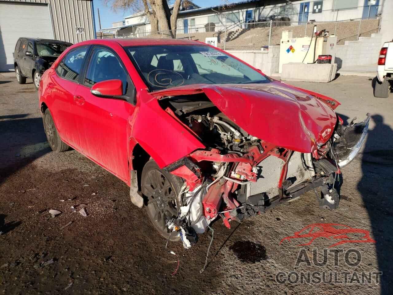 TOYOTA COROLLA 2016 - 2T1BURHE1GC547960