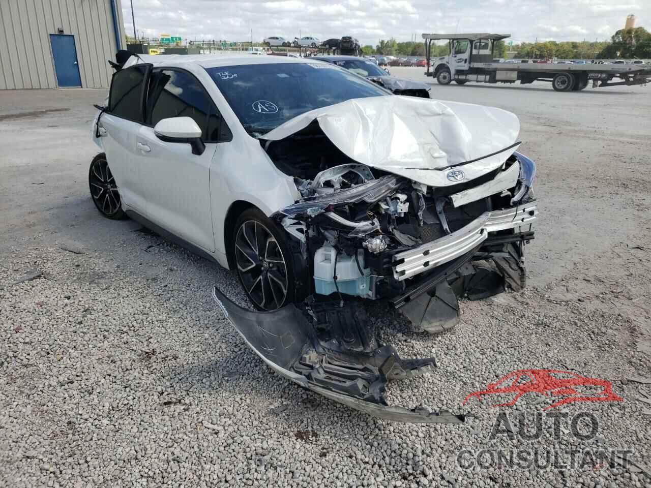TOYOTA COROLLA 2021 - JTDS4MCE0MJ073252