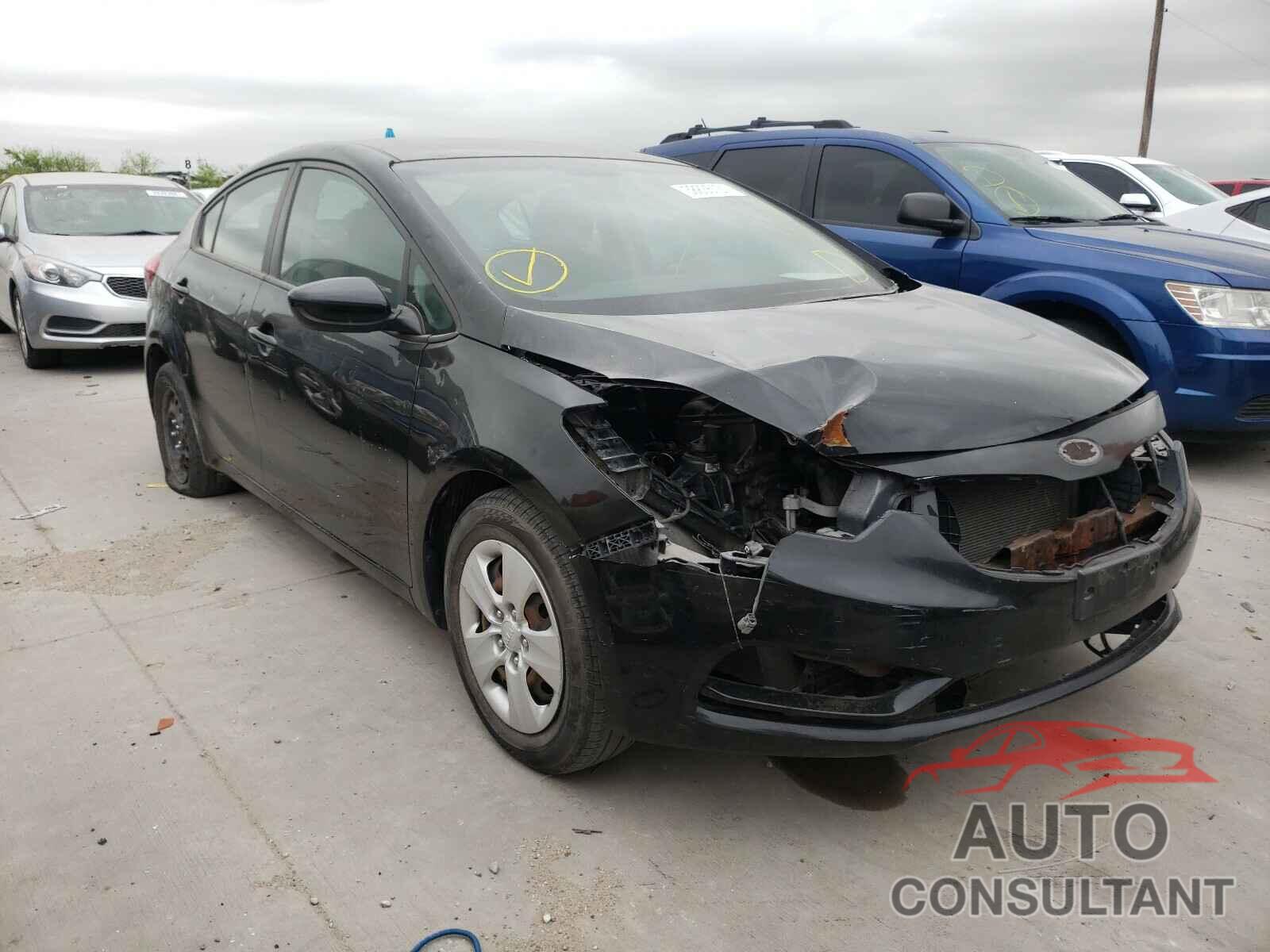 KIA FORTE 2016 - KNAFK4A66G5606539