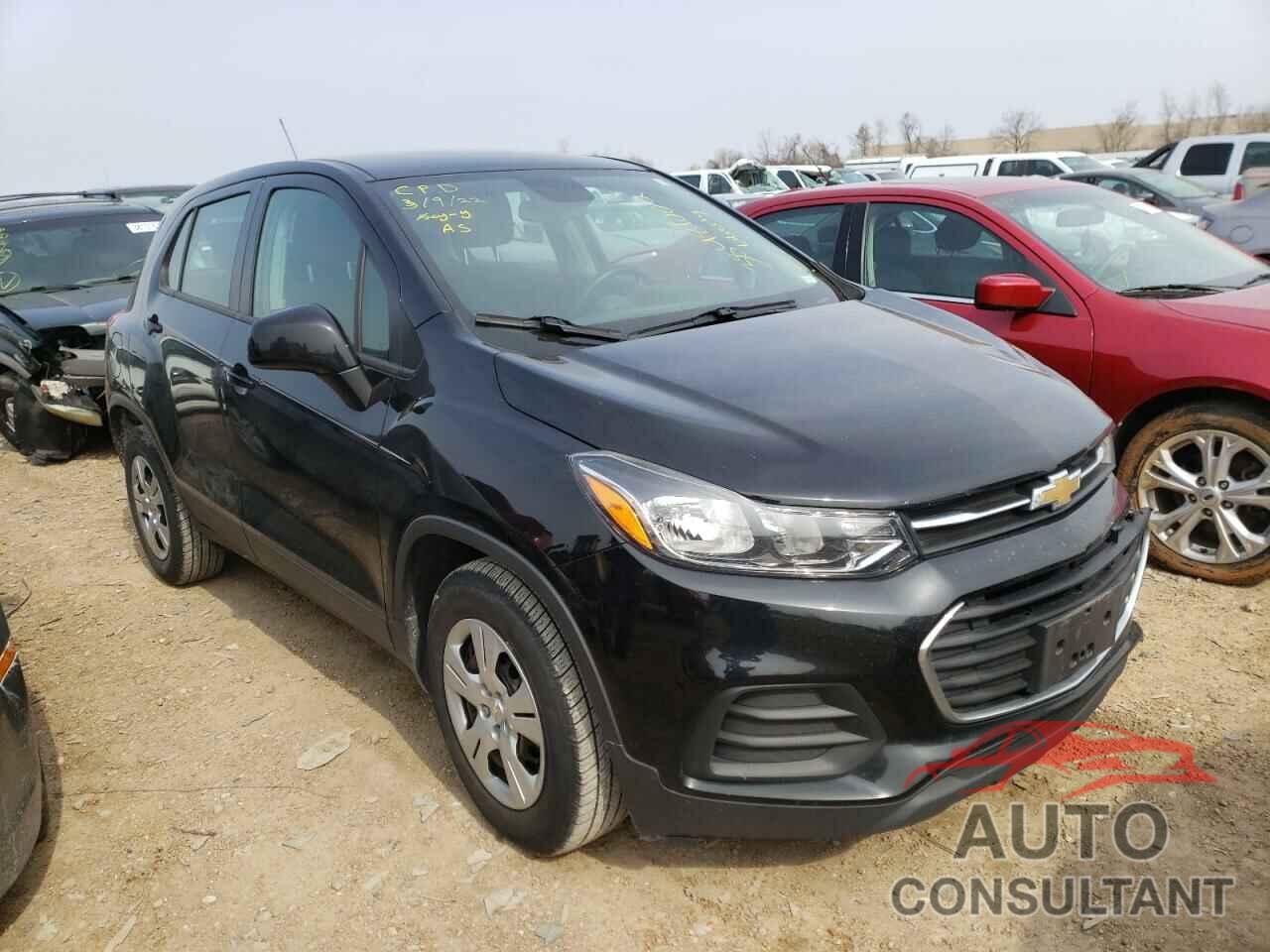 CHEVROLET TRAX 2017 - 3GNCJKSB0HL235881