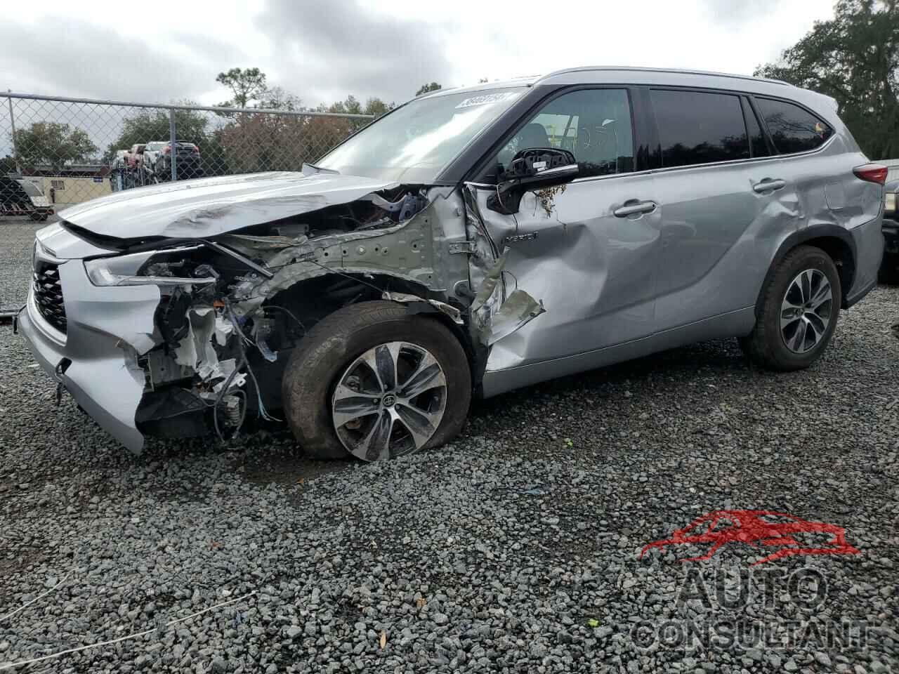 TOYOTA HIGHLANDER 2021 - 5TDGARAHXMS506961