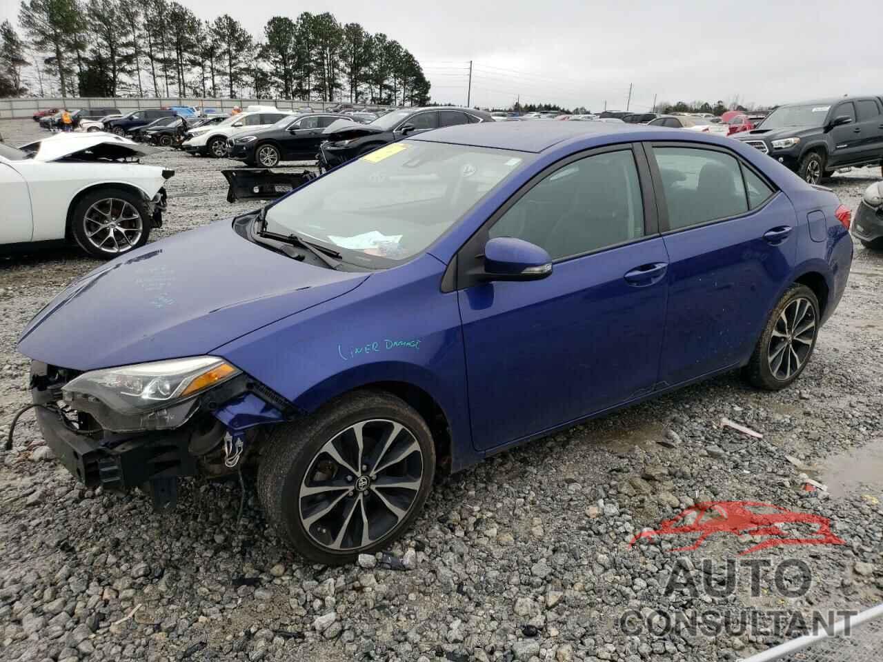 TOYOTA COROLLA 2017 - 2T1BURHE1HC767567