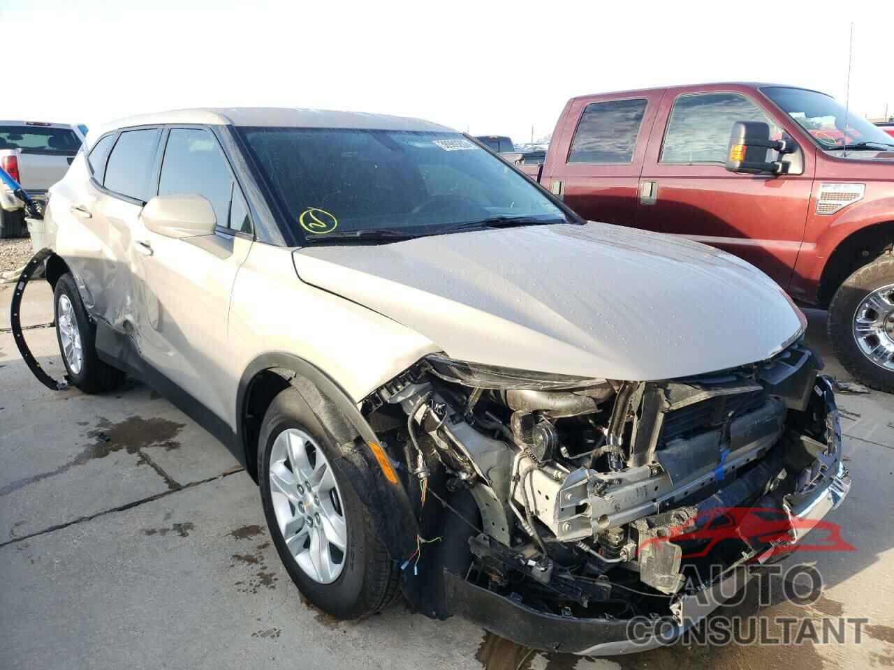 CHEVROLET BLAZER 2021 - 3GNKBBRA1MS584019