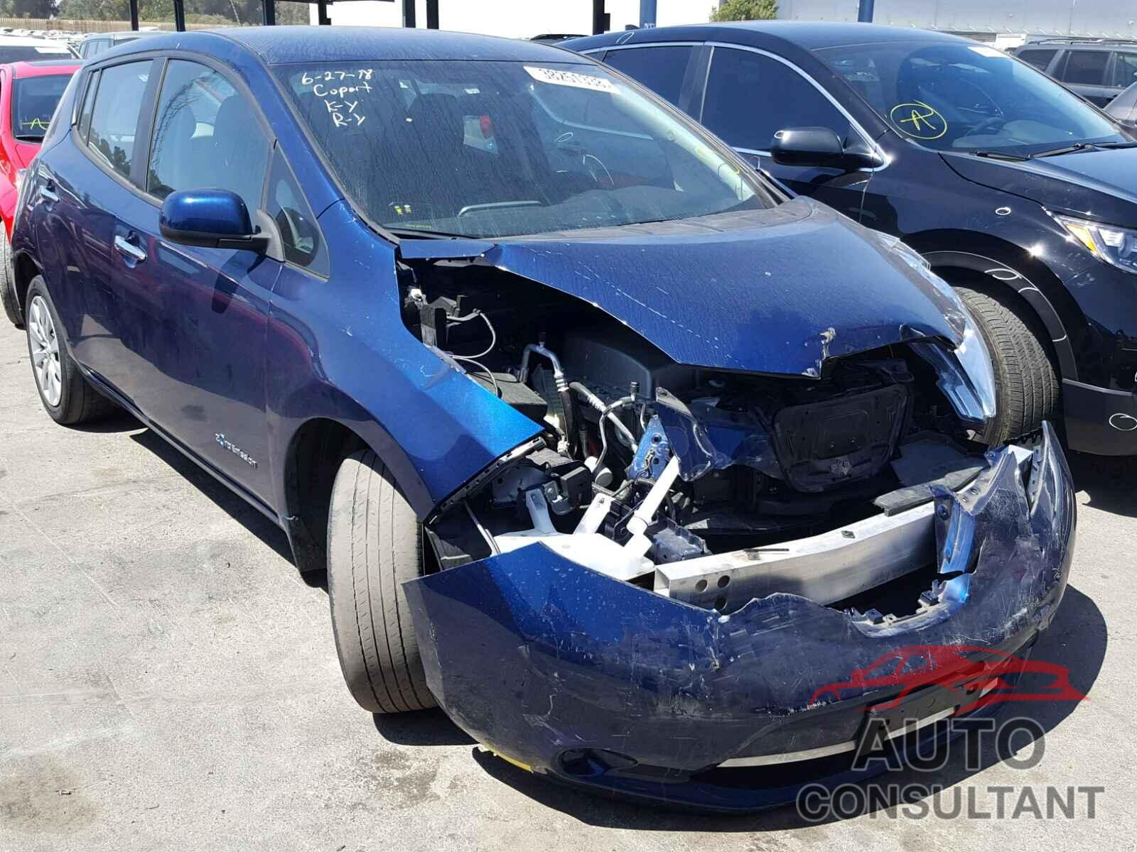 NISSAN LEAF 2016 - 1N4AZ0CP2GC303881