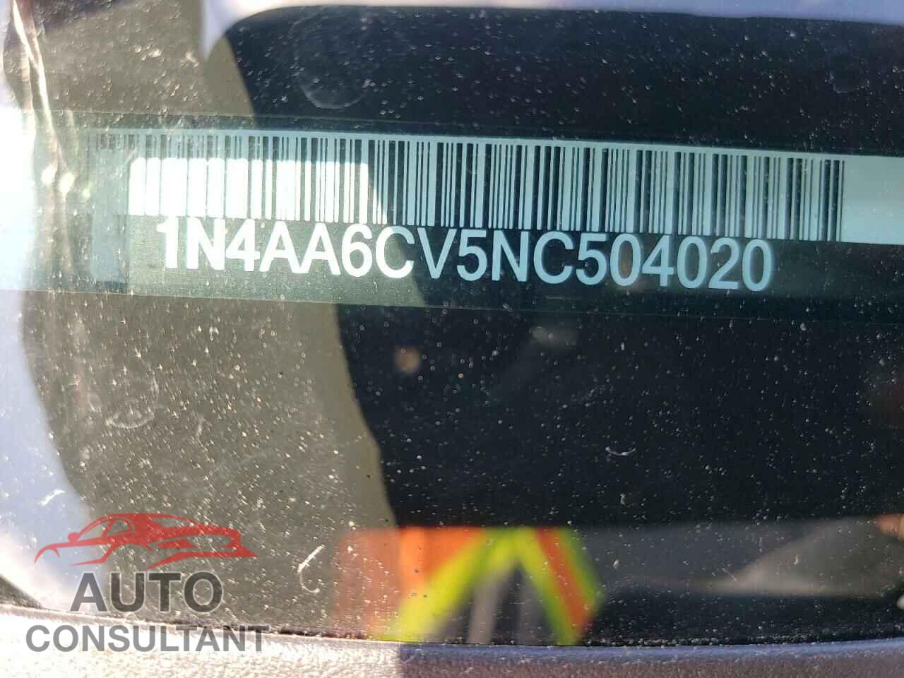 NISSAN MAXIMA 2022 - 1N4AA6CV5NC504020