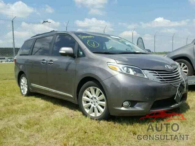 TOYOTA SIENNA 2015 - 5TDYK3DC1FS681259