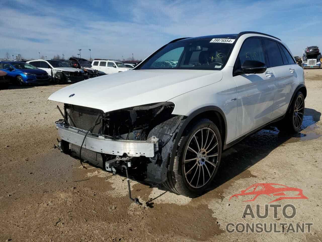 MERCEDES-BENZ GLC-CLASS 2018 - WDC0G6EB8JF435186