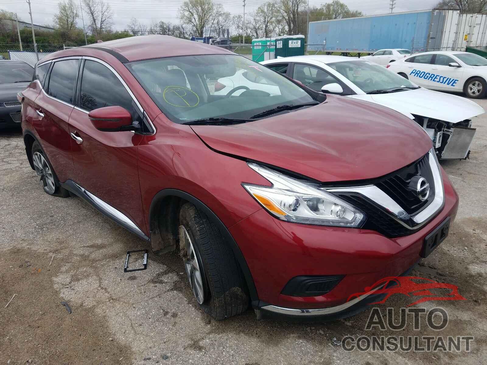 NISSAN MURANO 2017 - 5N1AZ2MH5HN168104