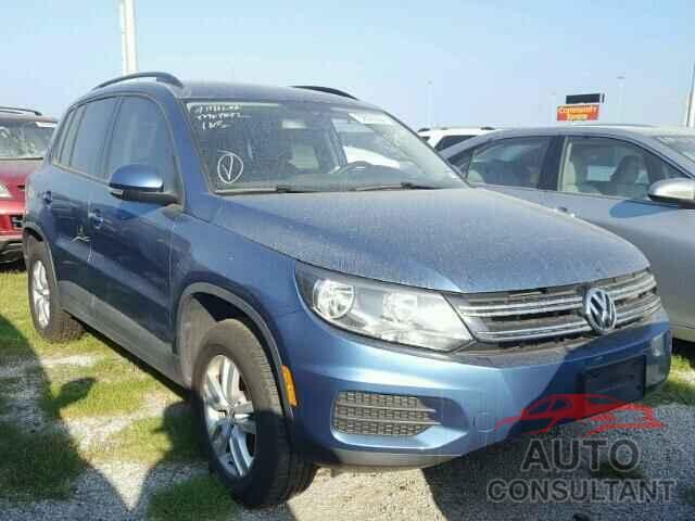 VOLKSWAGEN TIGUAN 2017 - WVGAV7AX9HW503315