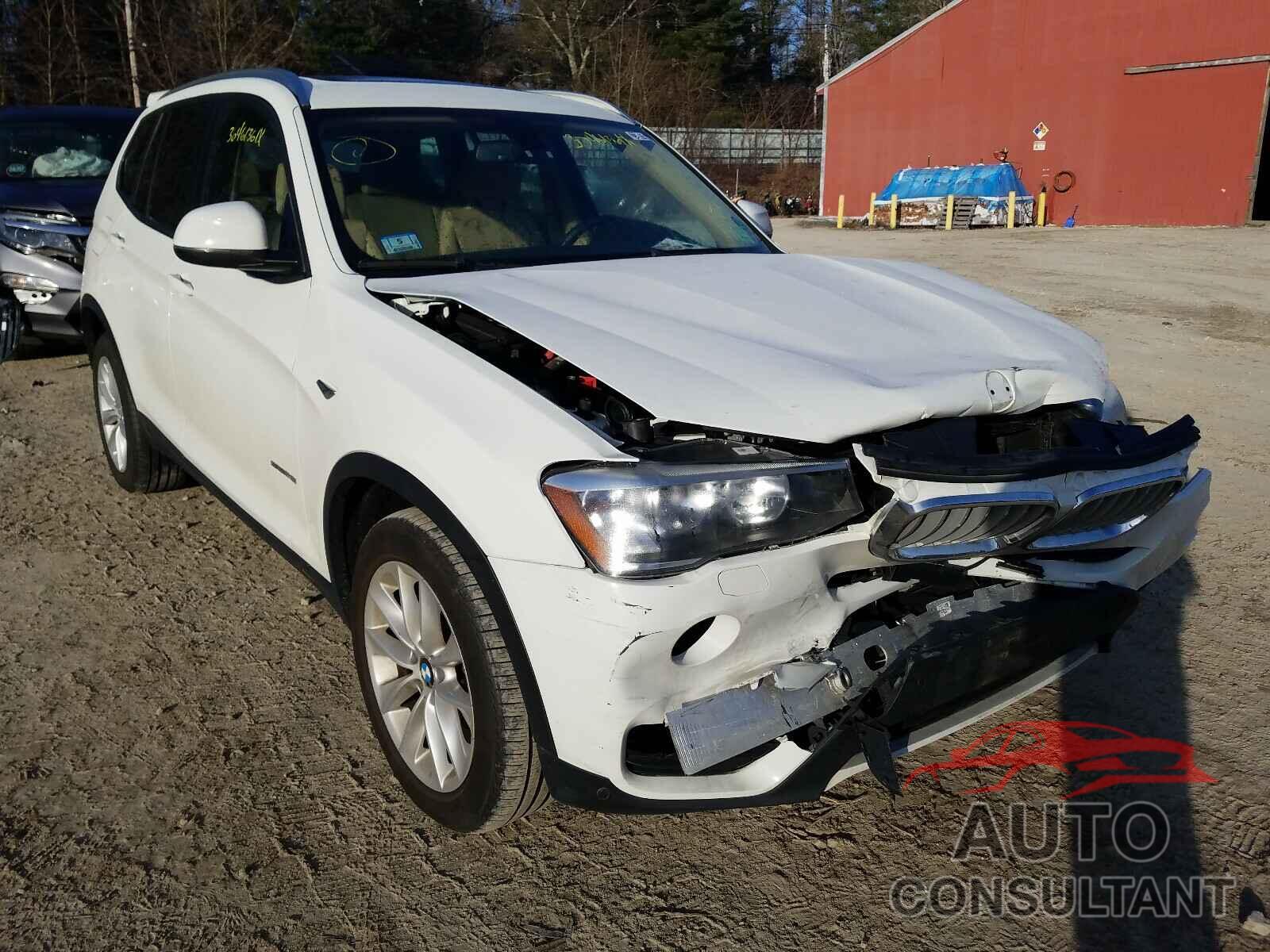 BMW X3 2016 - 5UXWZ7C5XG0M83649