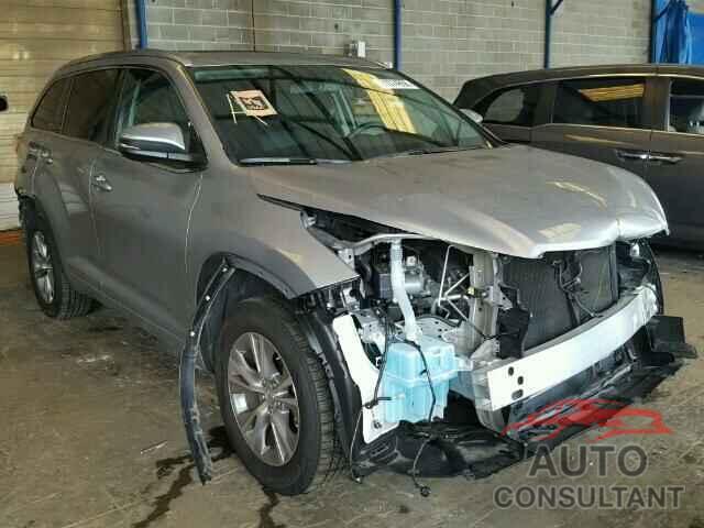 TOYOTA HIGHLANDER 2015 - 5TDKKRFH2FS079326