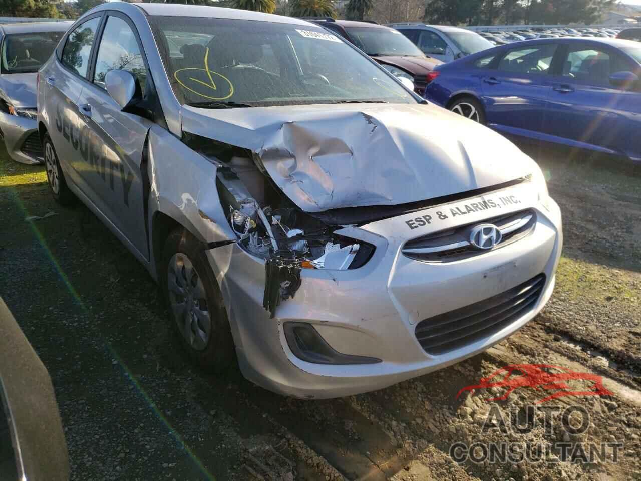HYUNDAI ACCENT 2017 - KMHCT4AE5HU172692