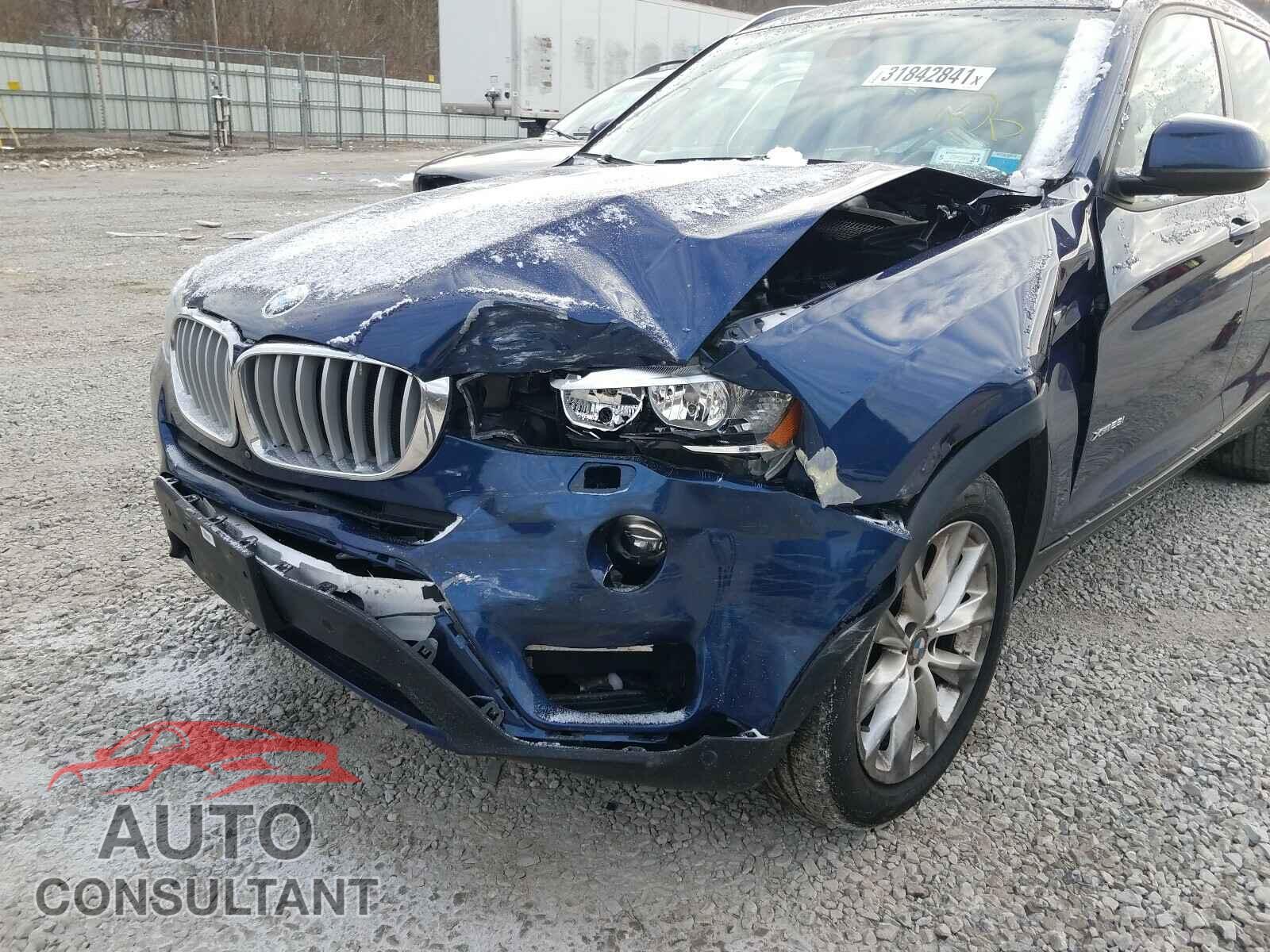 BMW X3 2016 - 5UXWX9C54G0D65293