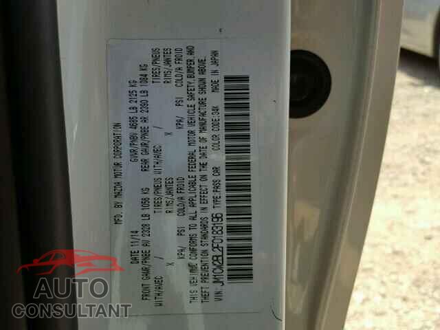 MAZDA 5 2015 - JM1CW2BL2F0183196