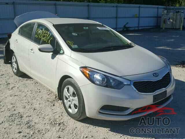 KIA FORTE 2015 - KNAFK4A62F5284609