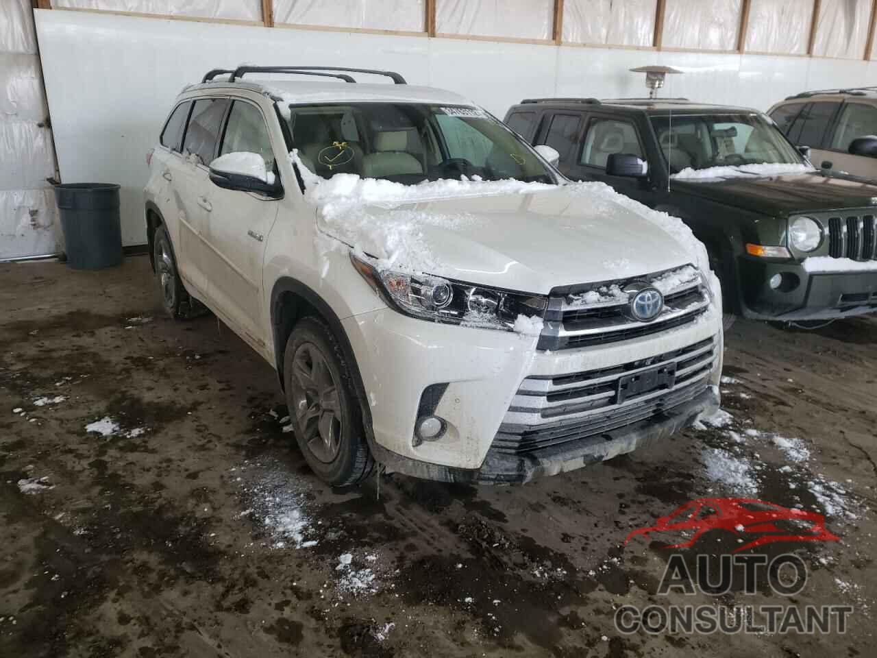 TOYOTA HIGHLANDER 2017 - 5TDDGRFH1HS024962