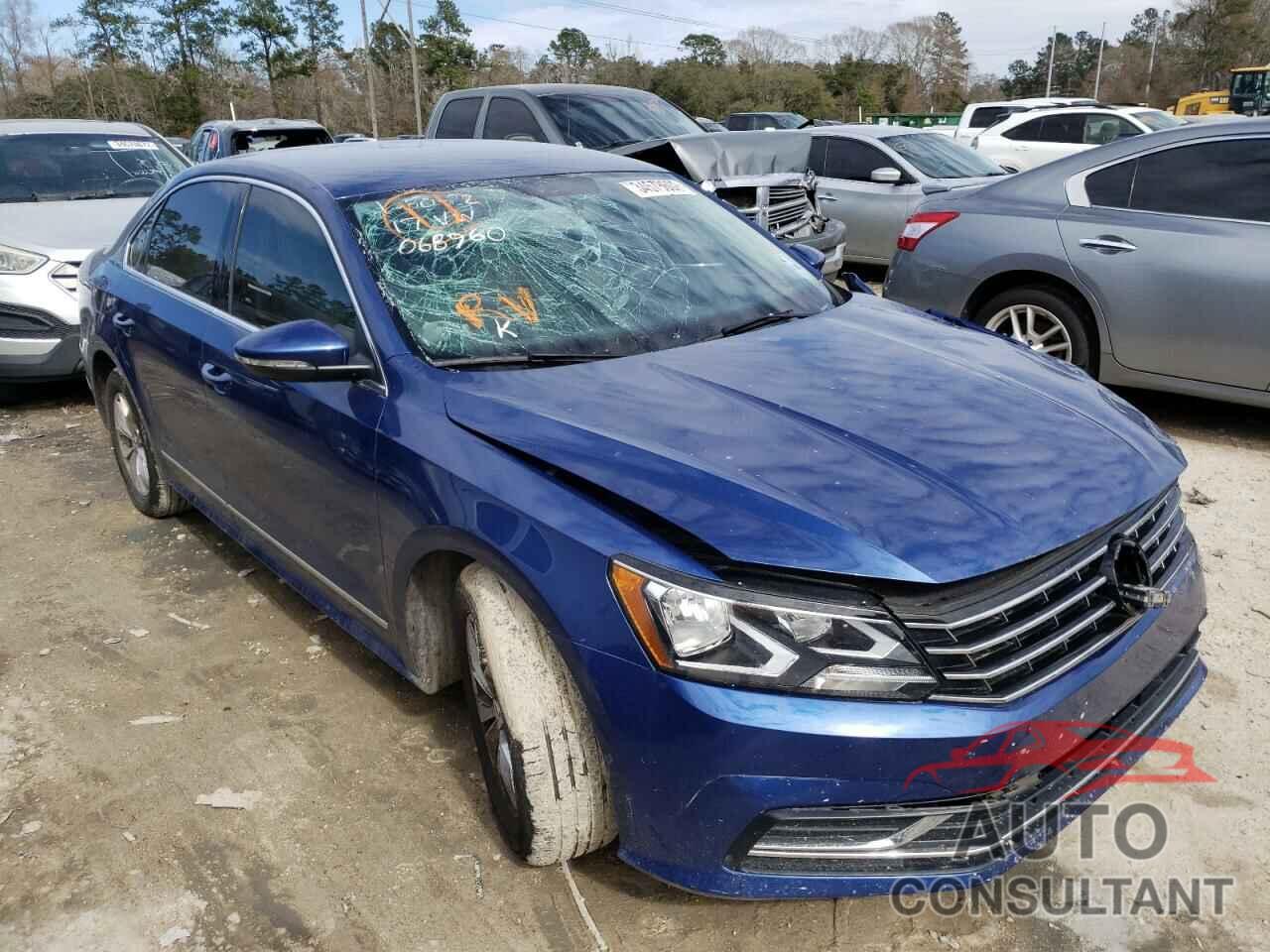 VOLKSWAGEN PASSAT 2017 - 1VWAT7A31HC068960