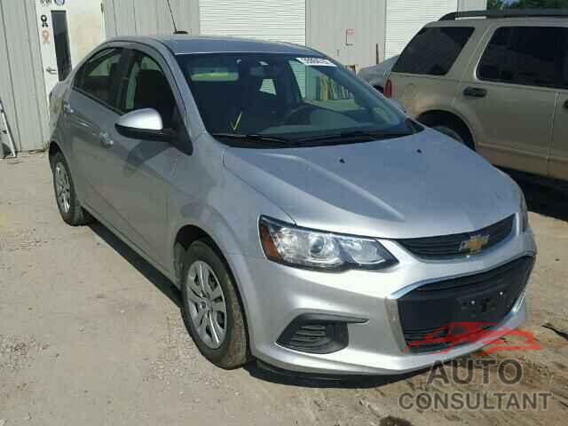 CHEVROLET SONIC 2017 - 1G1JB5SH5H4143361