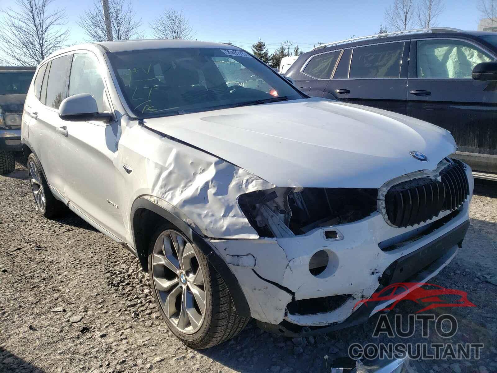 BMW X3 2016 - 5UXWX9C55G0D74391