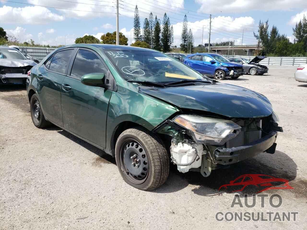 TOYOTA COROLLA 2016 - 5YFBURHE6GP476285