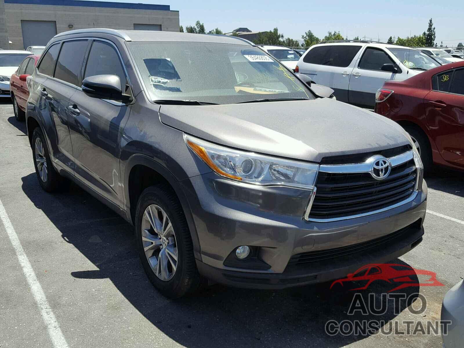 TOYOTA HIGHLANDER 2015 - 5TDKKRFHXFS110757