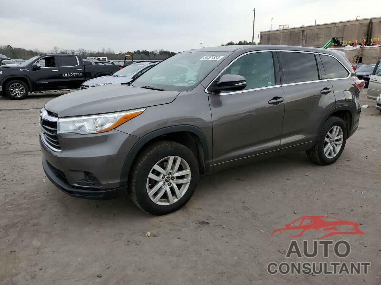 TOYOTA HIGHLANDER 2016 - 5TDZKRFH6GS181373