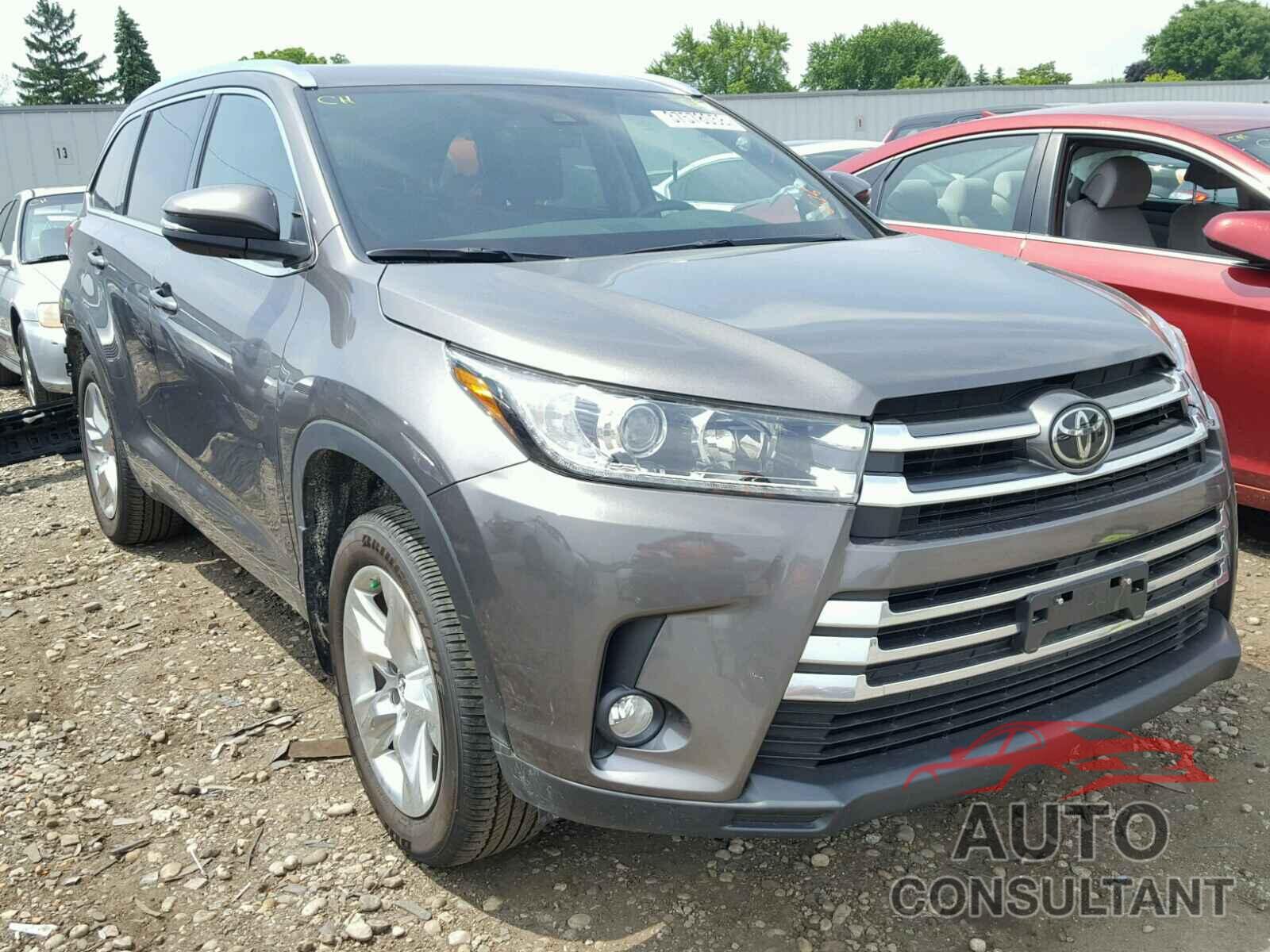 TOYOTA HIGHLANDER 2017 - 5TDDZRFH9HS366167
