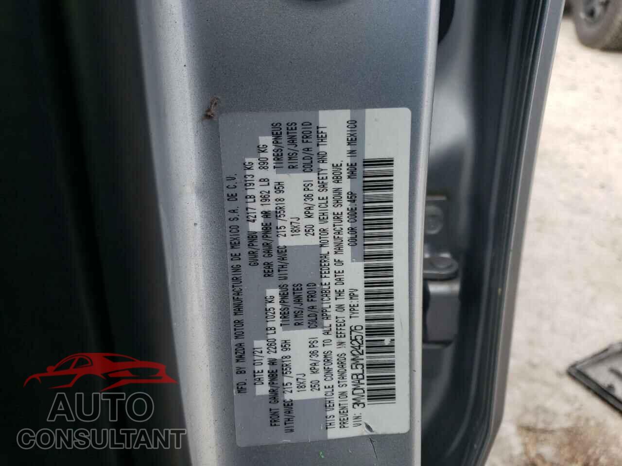 MAZDA CX30 2021 - 3MVDMABL5MM242576