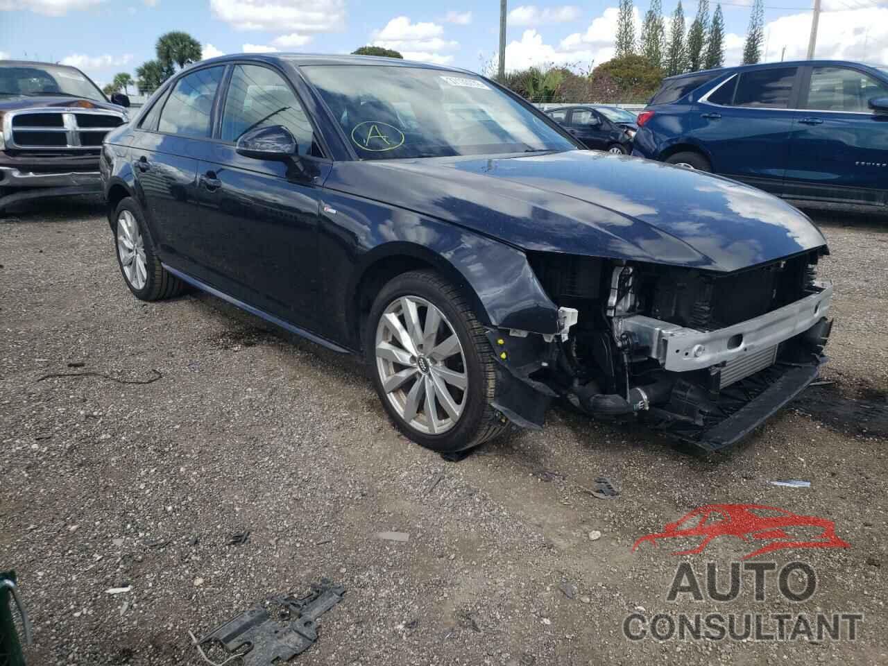 AUDI A4 2018 - WAUKMAF42JA129542