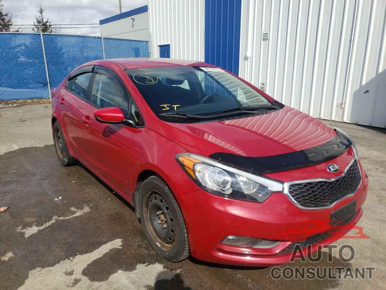 KIA FORTE 2016 - KNAFX4A60G5465131