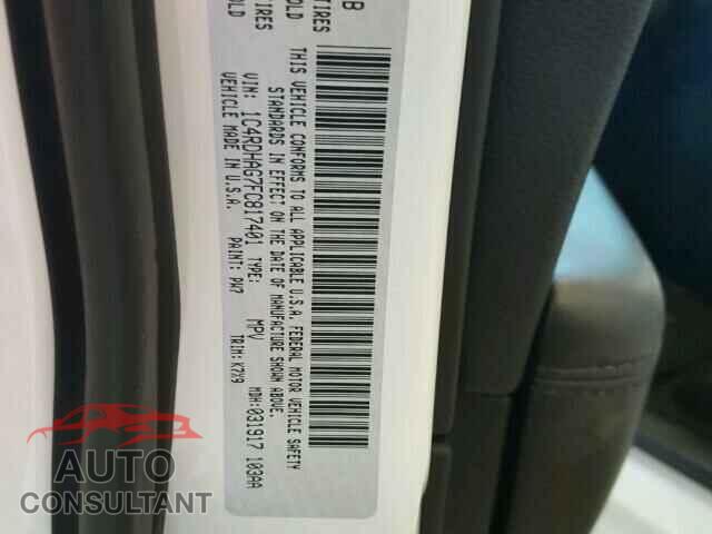 DODGE DURANGO 2015 - 1C4RDHAG7FC817401