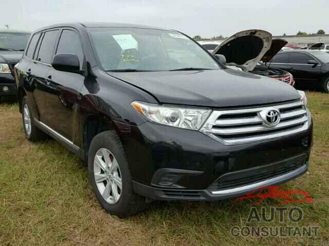 TOYOTA HIGHLANDER 2013 - 5TDZA3EH3DS045215