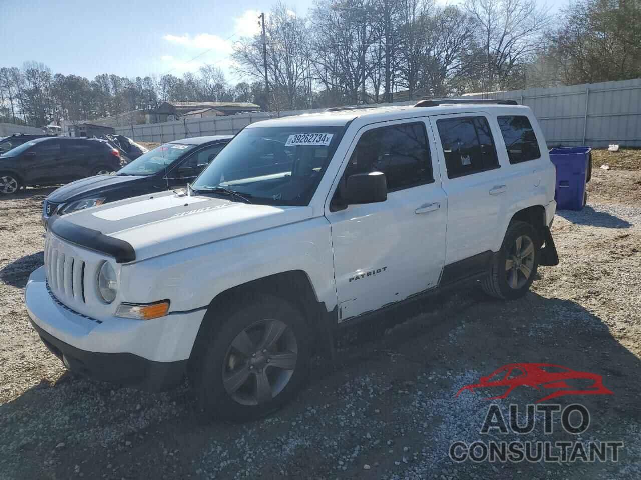 JEEP PATRIOT 2017 - 1C4NJPBA5HD166326