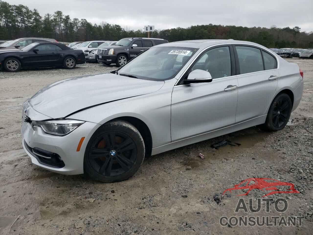 BMW 3 SERIES 2017 - WBA8D9G55HNU58917