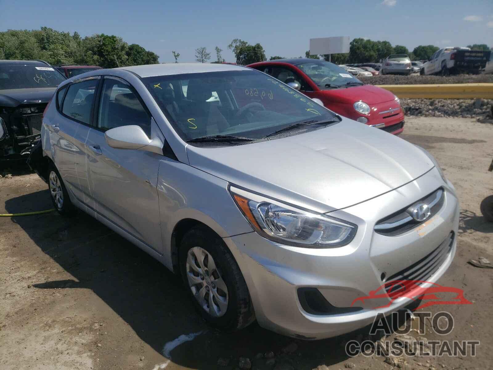 HYUNDAI ACCENT 2016 - KMHCT5AE8GU255425