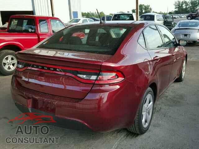 DODGE DART 2015 - 1C3CDFBB6FD344487