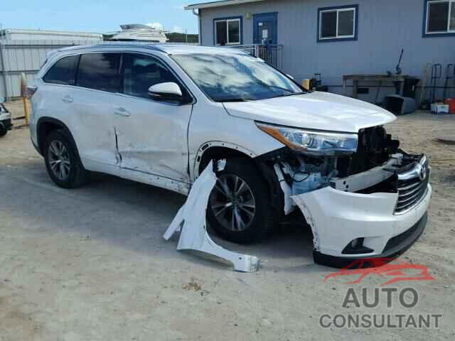 TOYOTA HIGHLANDER 2015 - 5TDKKRFH4FS081479