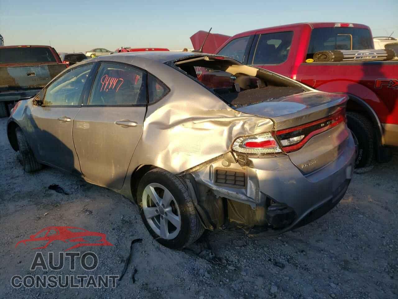 DODGE DART 2016 - 1C3CDFBBXGD660587