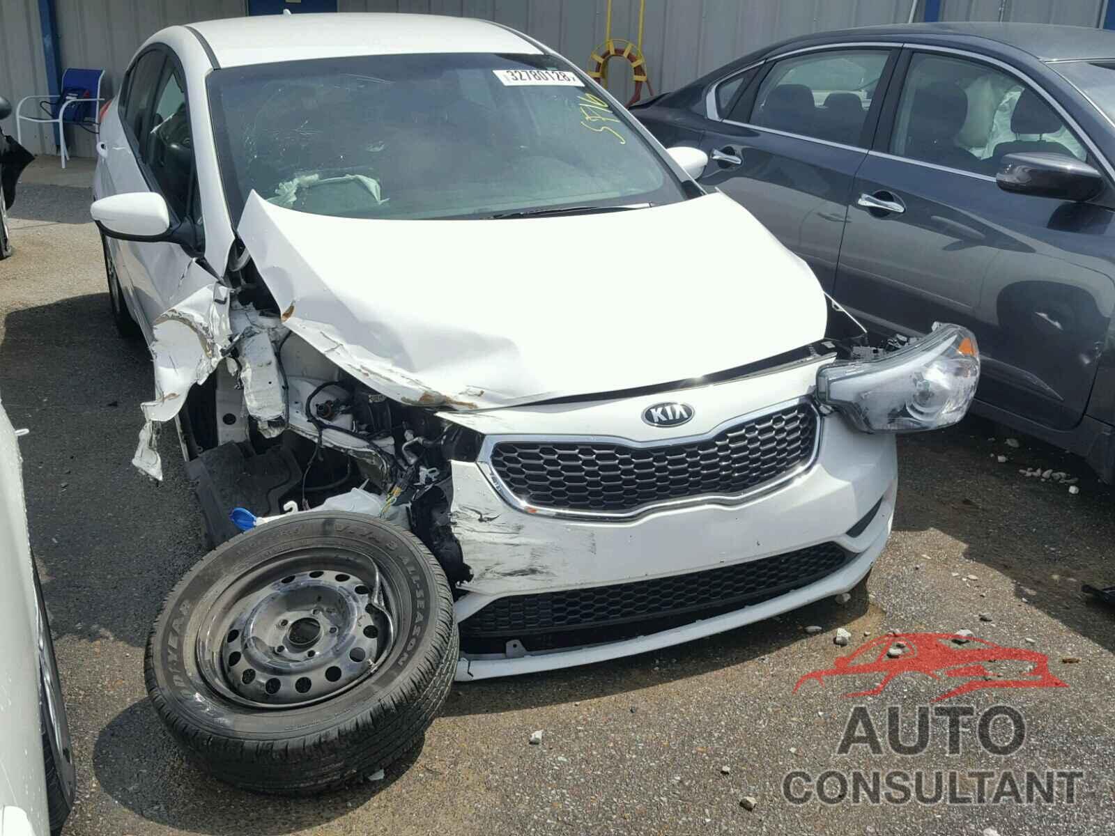 KIA FORTE 2016 - KNAFK4A65G5554417