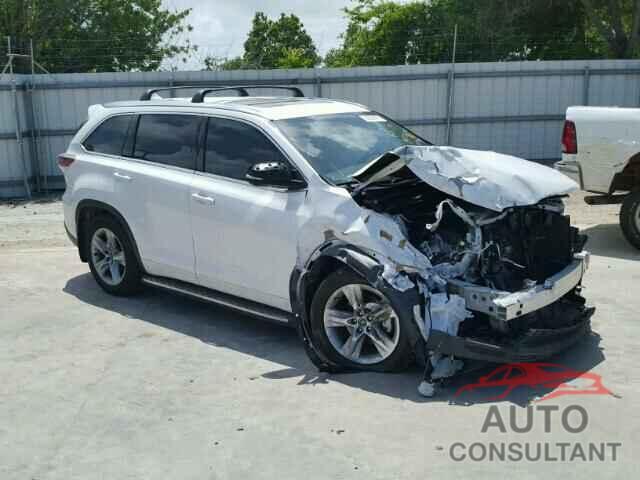 TOYOTA HIGHLANDER 2016 - 5TDYKRFH6GS161541