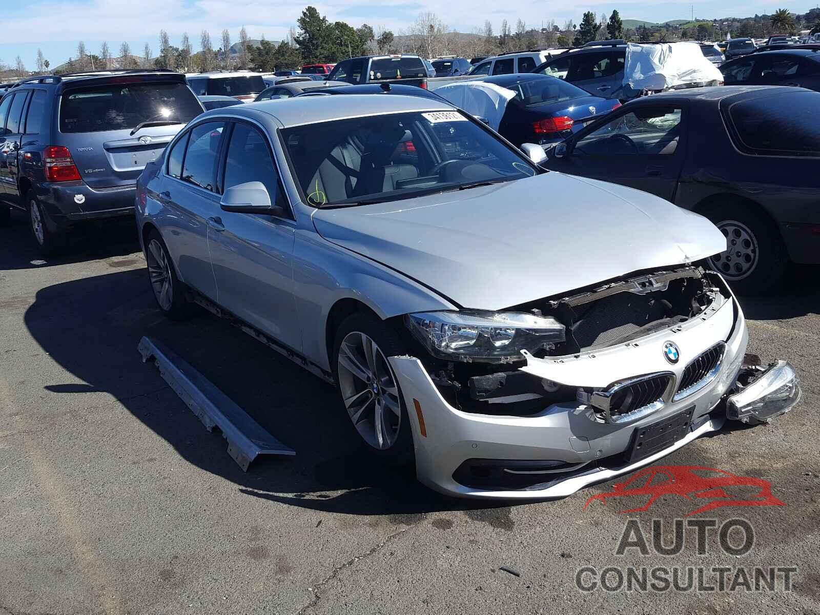 BMW 3 SERIES 2017 - WBA8B9G30HNU52057