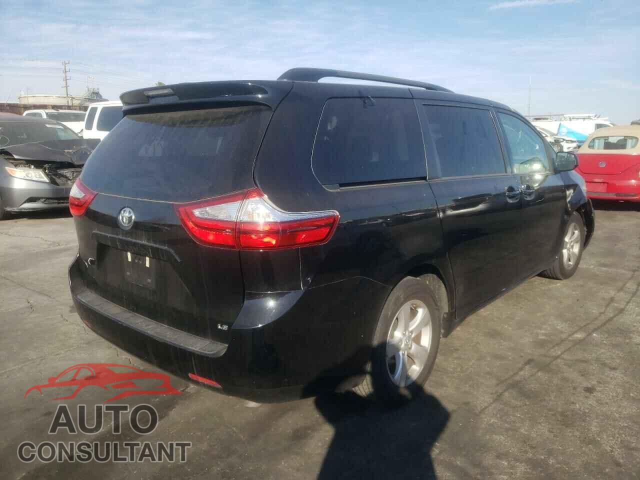 TOYOTA SIENNA 2017 - 5TDKZ3DC9HS852182