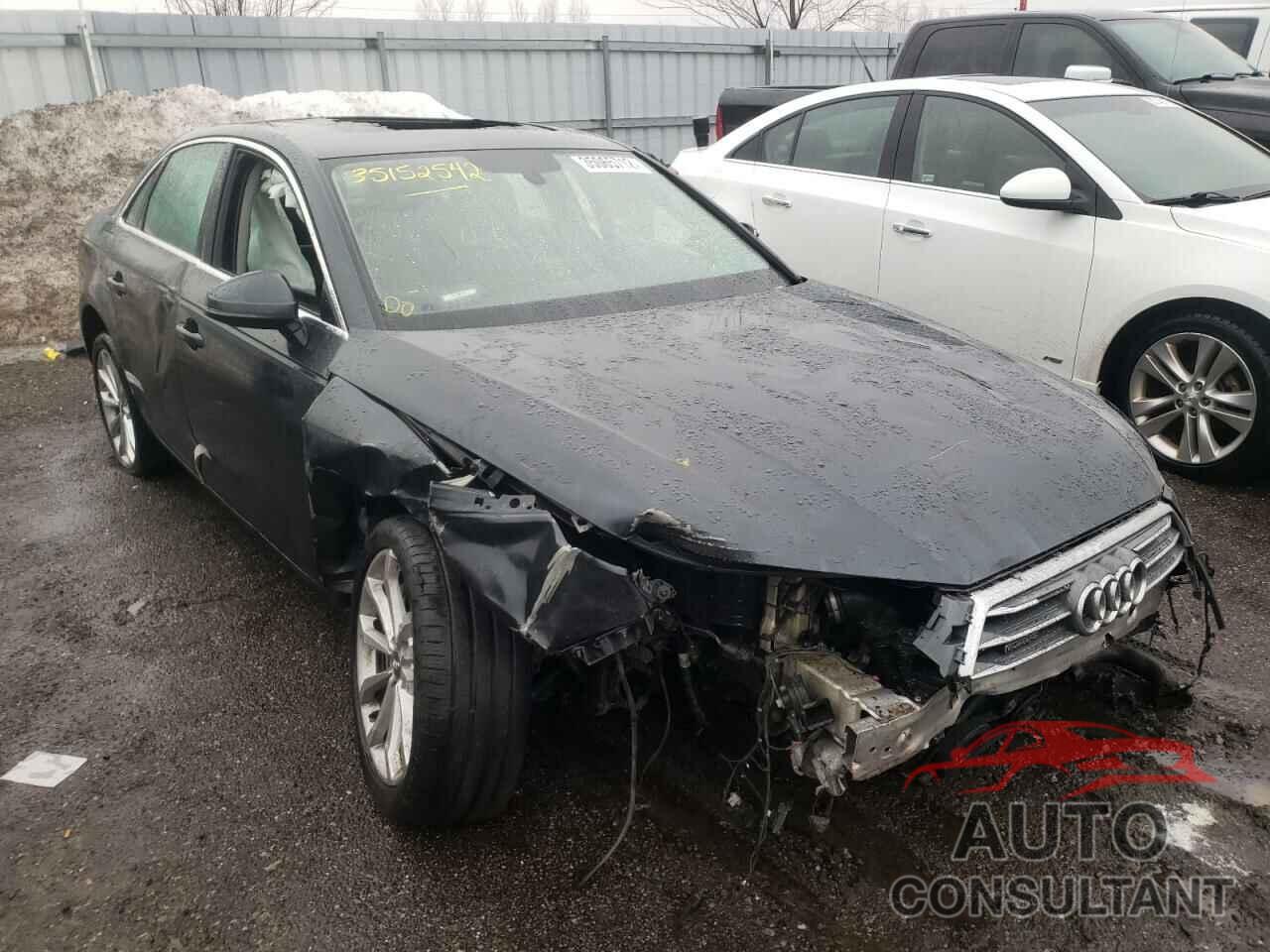 AUDI A4 2017 - WAUBNAF47HN010420