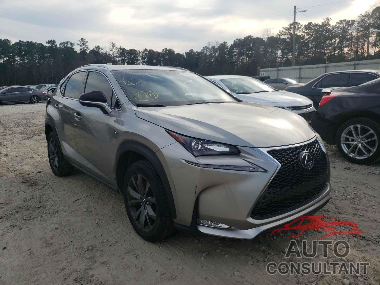 LEXUS NX 2017 - JTJYARBZ8H2077549