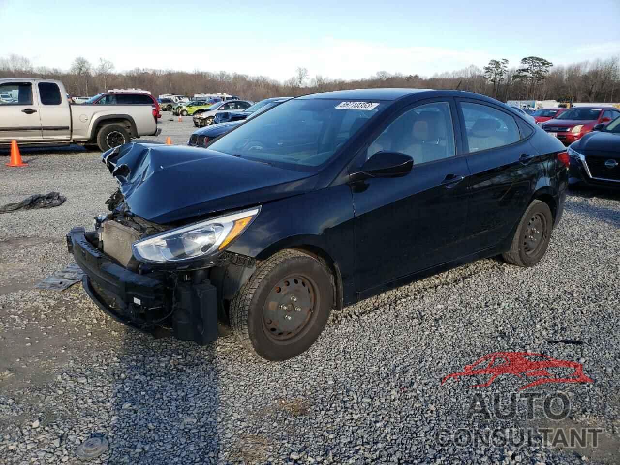 HYUNDAI ACCENT 2017 - KMHCT4AE9HU253274