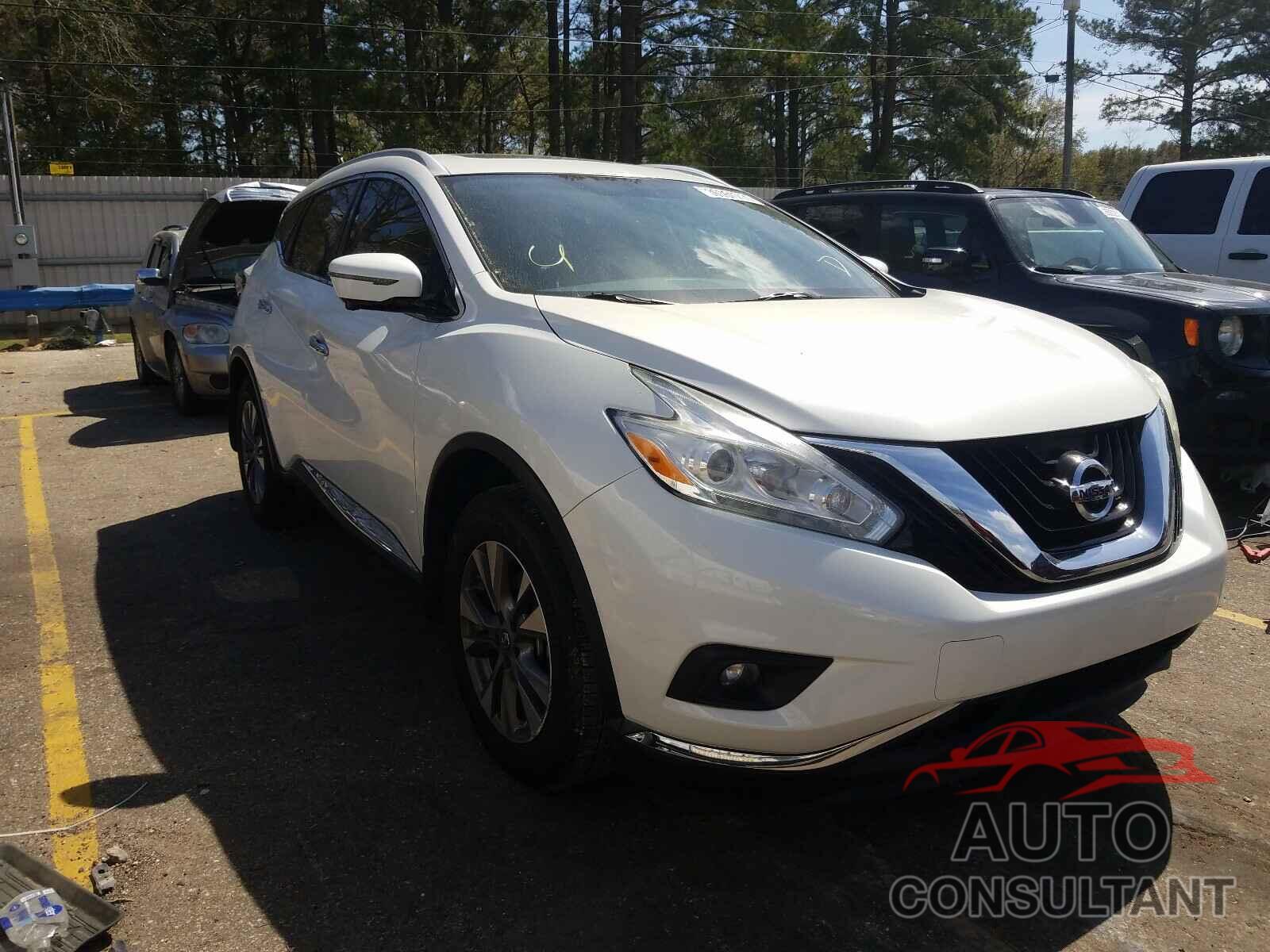 NISSAN MURANO 2016 - 5N1AZ2MGXGN106087