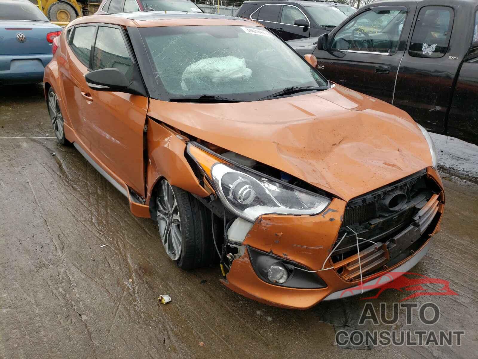 HYUNDAI VELOSTER 2016 - KMHTC6AE2GU295179